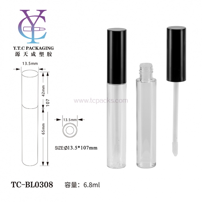 液体眼线笔包装，睫毛膏管包装，唇彩包装，定制唇彩管-TC-BL0308