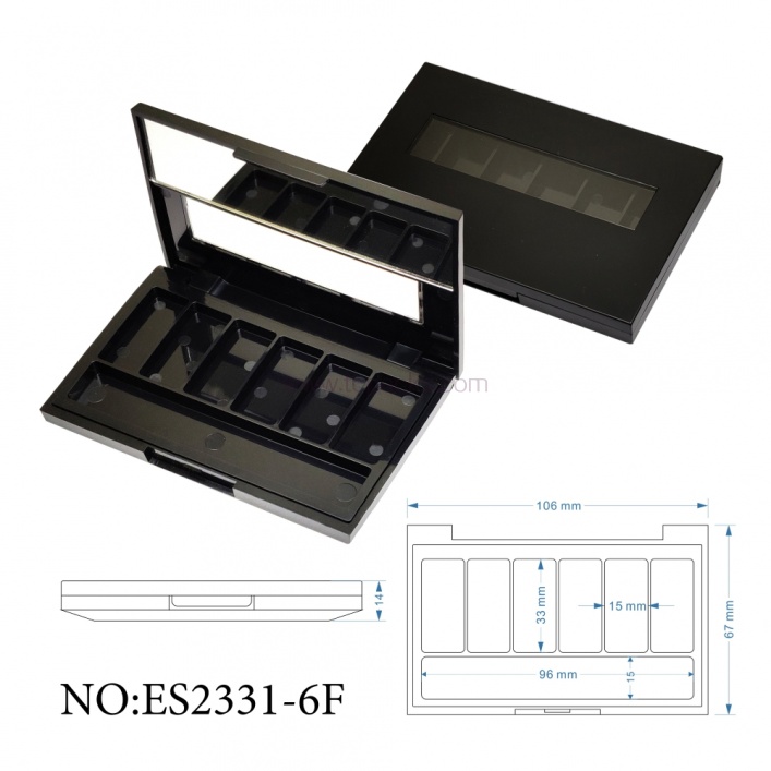 press powder packaging,eyeshadow packaging-TC-ES2331-6F