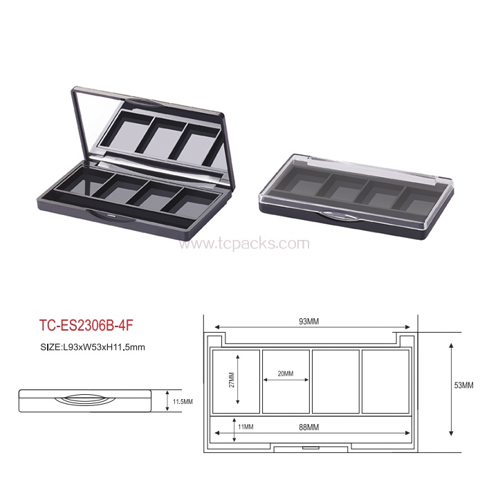 press powder packaging,eyeshadow packaging-TC-ES2306B-4F