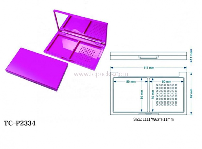 press powder packaging,eyeshadow packaging-TC-P2334