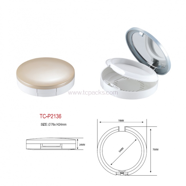 press powder packaging,eyeshadow packaging-TC-P2136
