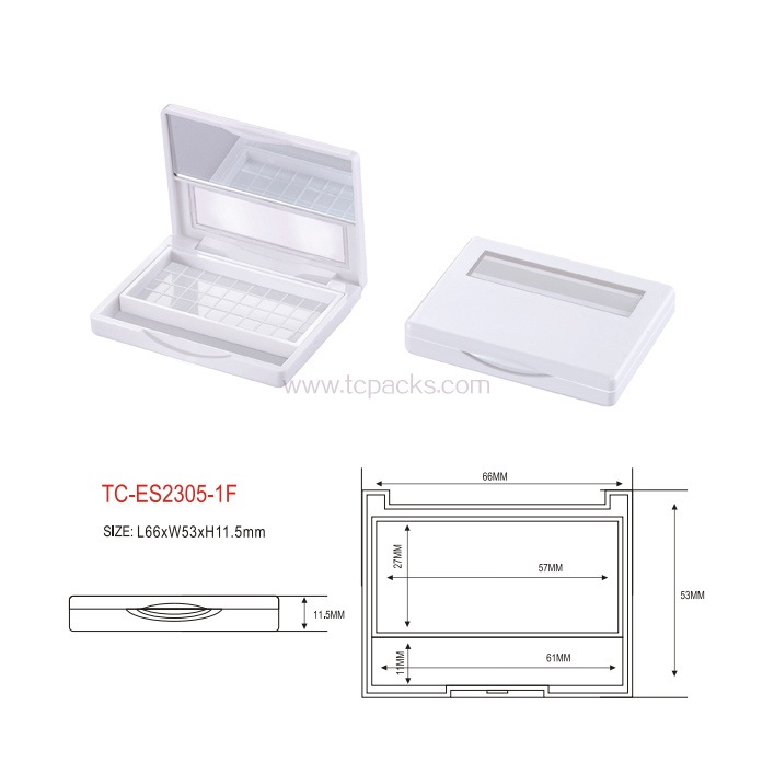 press powder packaging,eyeshadow packaging-TC-ES2305-1F
