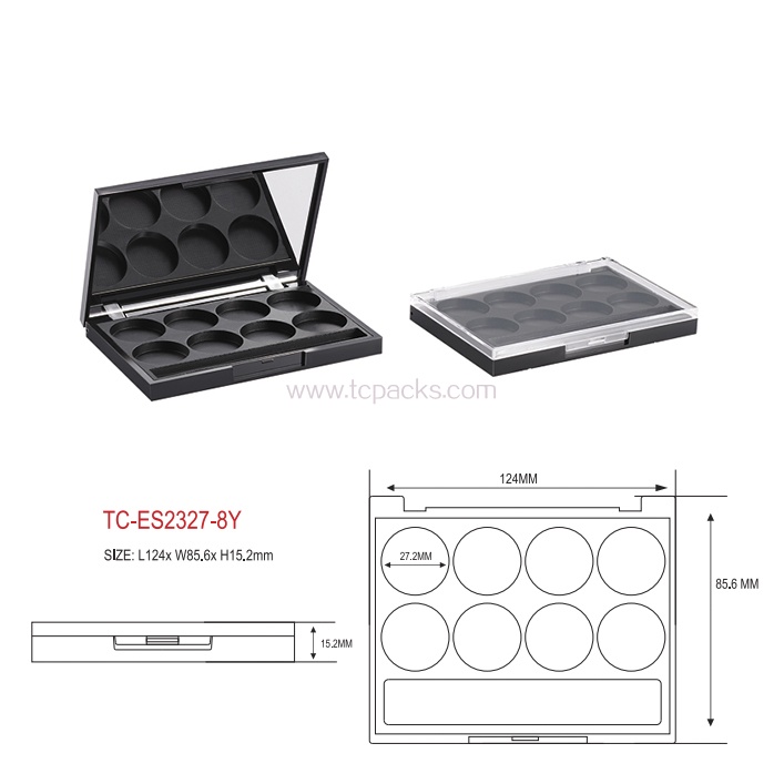 press powder packaging,eyeshadow packaging-TC-ES2327-8Y