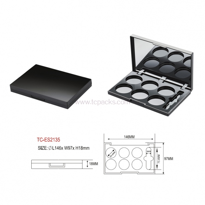 press powder packaging,eyeshadow packaging-TC-ES2135