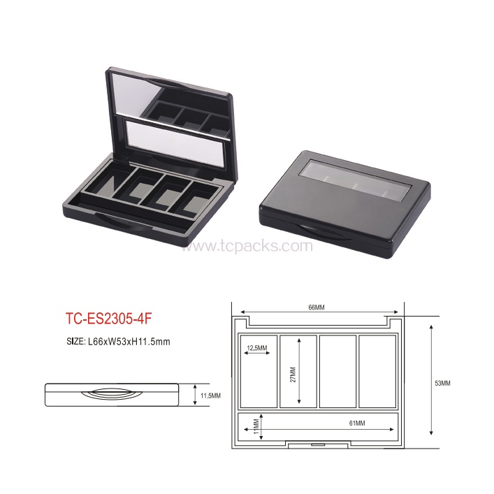 press powder packaging,eyeshadow packaging-TC-ES2305-4F