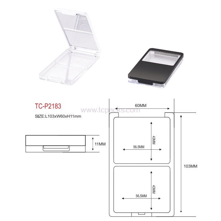 press powder packaging,eyeshadow packaging-TC-P2183