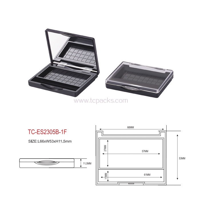 press powder packaging,eyeshadow packaging-TC-ES2305B-1F