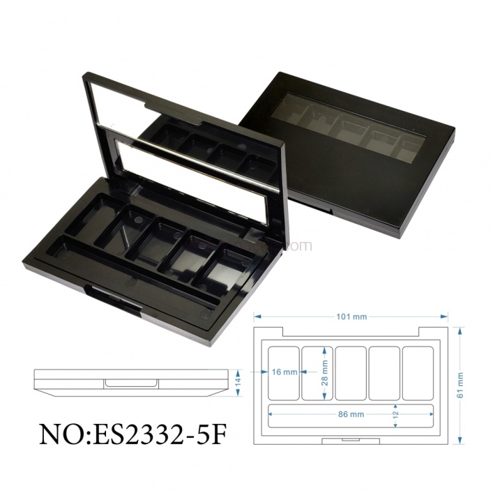 press powder packaging,eyeshadow packaging-TC-ES2332-5F