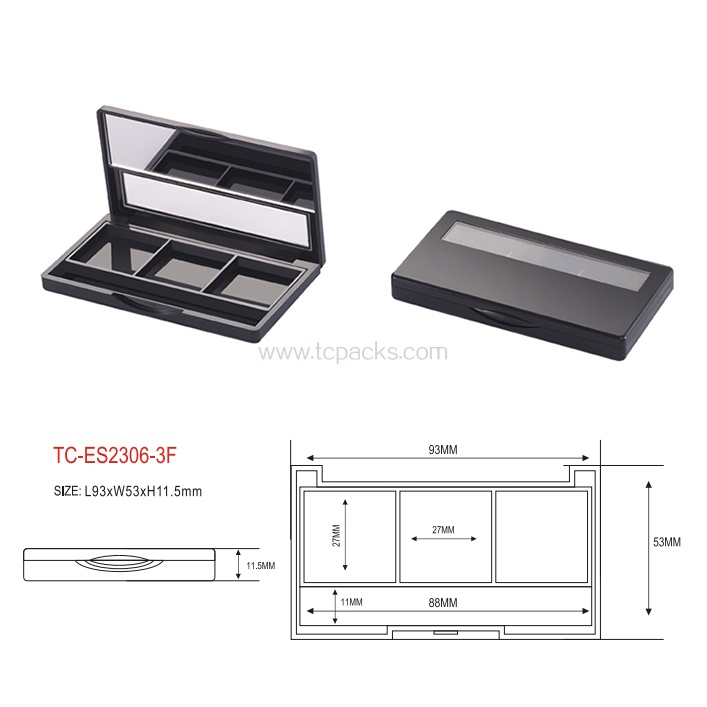 press powder packaging,eyeshadow packaging-TC-ES2306-3F