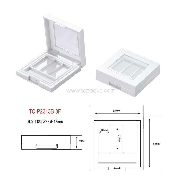 粉饼包装，眼影包装-TC-P2313B-3F