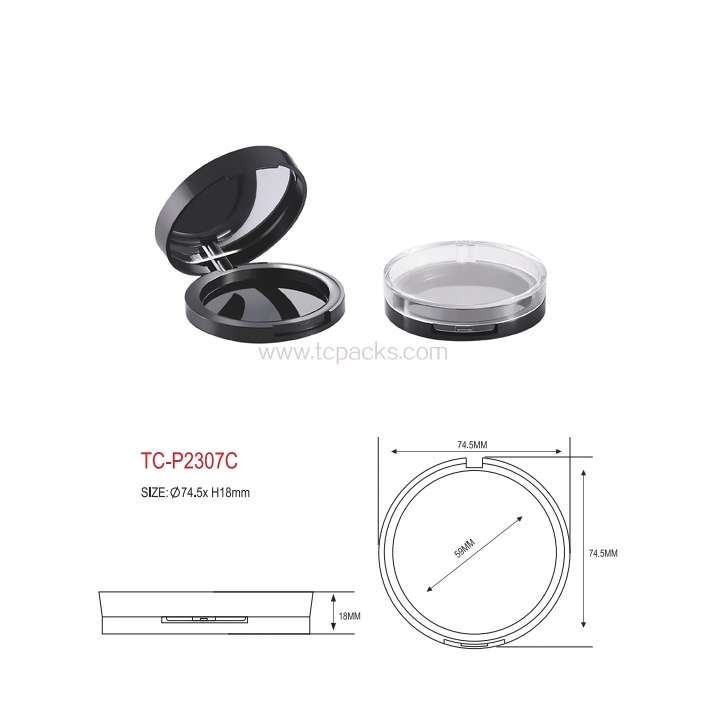 press powder packaging,eyeshadow packaging-TC-P2307C