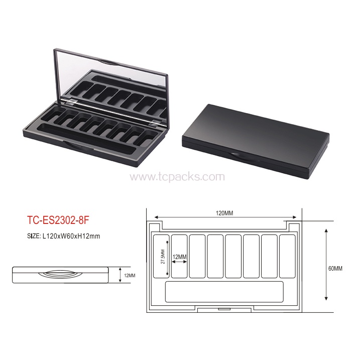 press powder packaging,eyeshadow packaging-TC-ES2302-8F