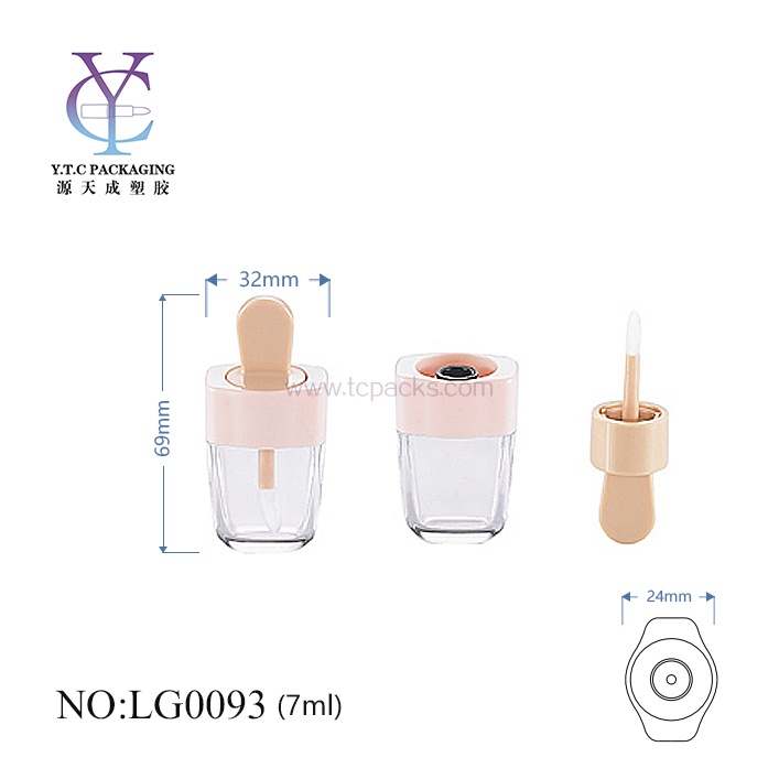 液体眼线笔包装，睫毛膏管包装，唇彩包装，定制唇彩管-TC-LG0093