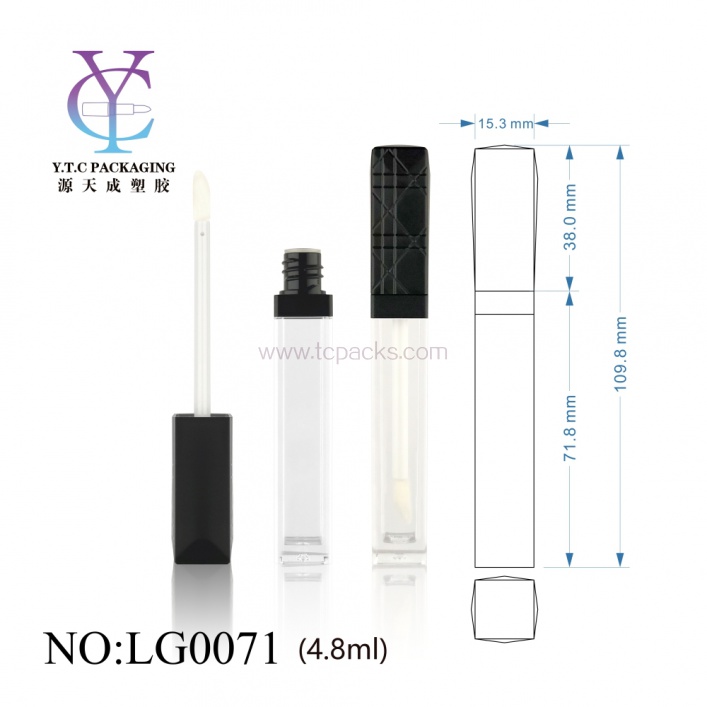 液体眼线笔包装，睫毛膏管包装，唇彩包装，定制唇彩管-TC-LG0071