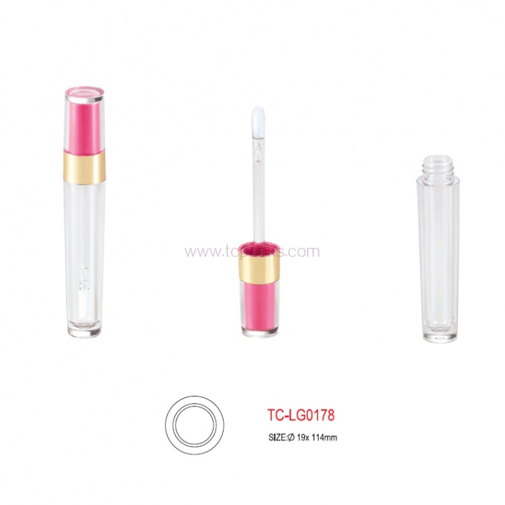 液体眼线笔包装，睫毛膏管包装，唇彩包装，定制唇彩管-TC-LG0178