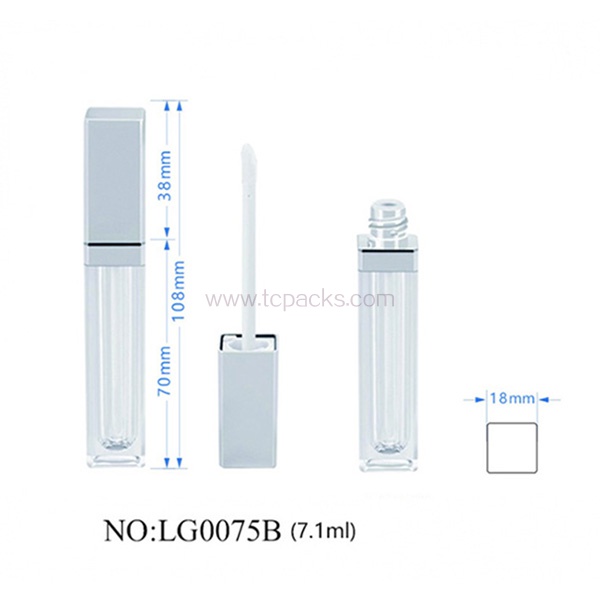 液体眼线笔包装，睫毛膏管包装，唇彩包装，定制唇彩管-TC-LG0075B