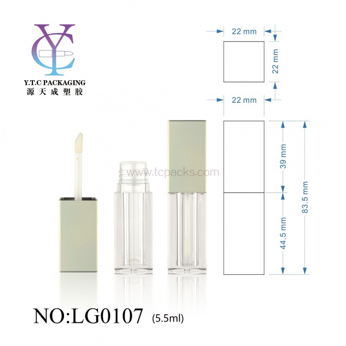 液体眼线笔包装，睫毛膏管包装，唇彩包装，定制唇彩管-TC-LG0107