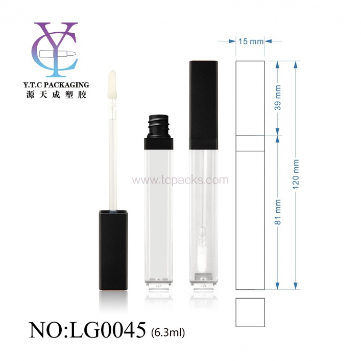 液体眼线笔包装，睫毛膏管包装，唇彩包装，定制唇彩管-TC-LG0045