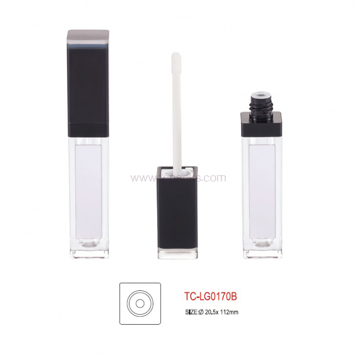 液体眼线笔包装，睫毛膏管包装，唇彩包装，定制唇彩管-TC-LG0170B