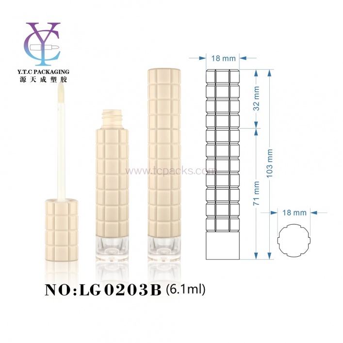 liquid eyeliner packaging,mascara tube packaging,lipgloss packaging,custom lipgloss tubes	-TC-LG0203B