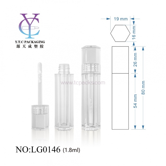 液体眼线笔包装，睫毛膏管包装，唇彩包装，定制唇彩管-TC-LG0146