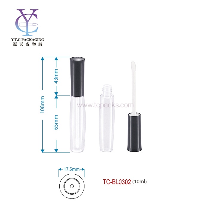 liquid eyeliner packaging,mascara tube packaging,lipgloss packaging,custom lipgloss tubes	-TC-BL0302