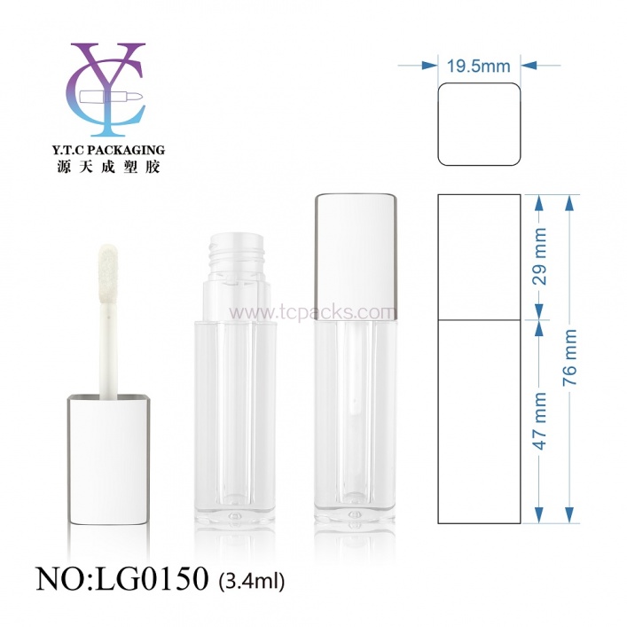 液体眼线笔包装，睫毛膏管包装，唇彩包装，定制唇彩管-TC-LG0150