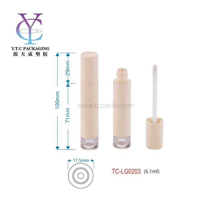 液体眼线笔包装，睫毛膏管包装，唇彩包装，定制唇彩管-TC-LG0203