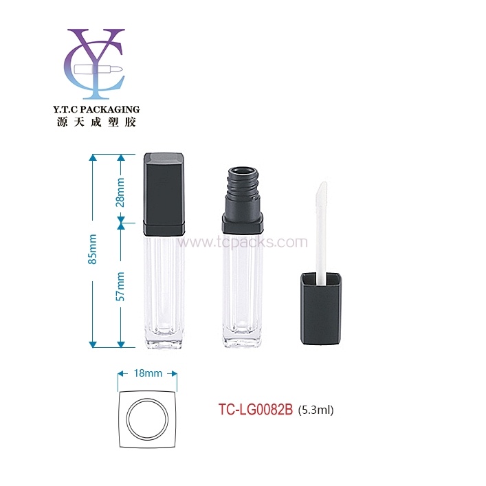 liquid eyeliner packaging,mascara tube packaging,lipgloss packaging,custom lipgloss tubes	-TC-LG0082B