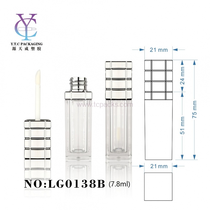 液体眼线笔包装，睫毛膏管包装，唇彩包装，定制唇彩管-TC-LG0138B