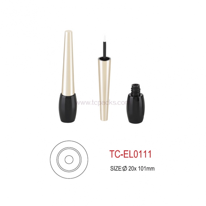 液体眼线笔包装，睫毛膏管包装，唇彩包装，定制唇彩管-TC-EL0111