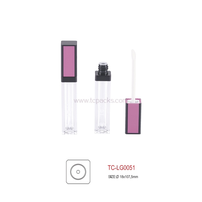 液体眼线笔包装，睫毛膏管包装，唇彩包装，定制唇彩管-TC-LG0051