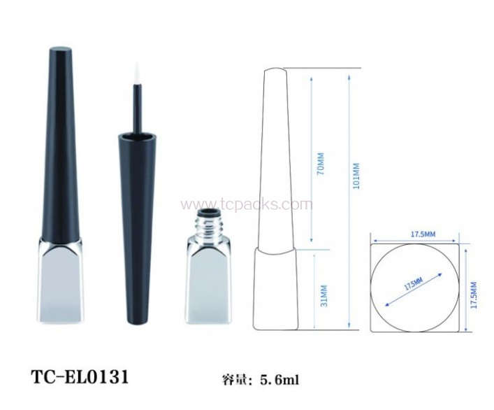 液体眼线笔包装，睫毛膏管包装，唇彩包装，定制唇彩管-TC-EL0131