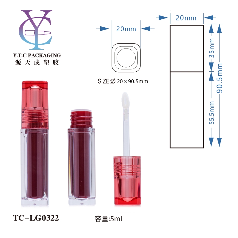 liquid eyeliner packaging,mascara tube packaging,lipgloss packaging,custom lipgloss tubes	-LG0322